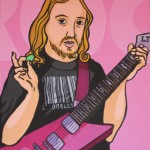 White Metal Guitarist